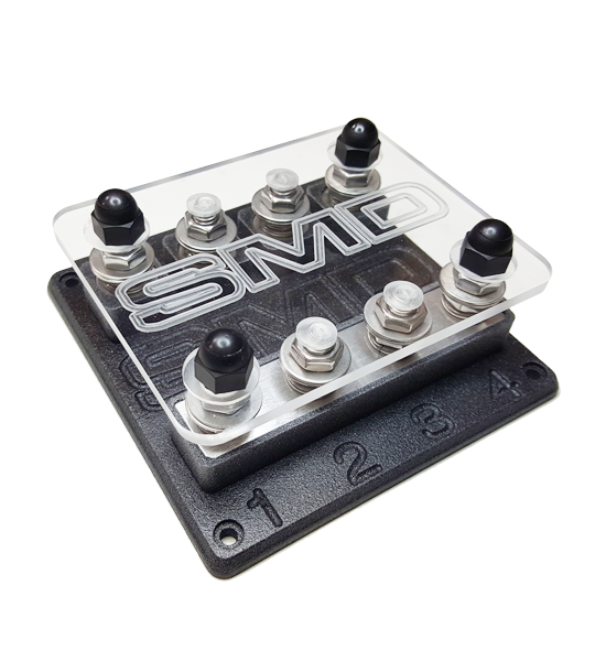 SMD Heavy Duty Quad ANL Fuse Block BladeICE