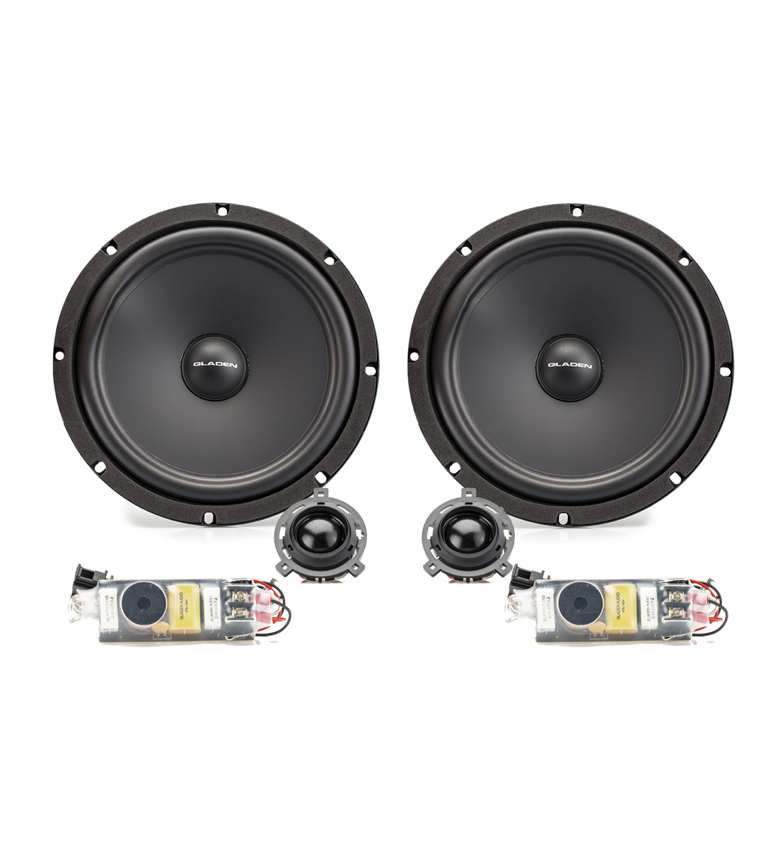 VW Transporter T6 200mm 8" 2-Way Component Speakers Upgrade Replacment 320W