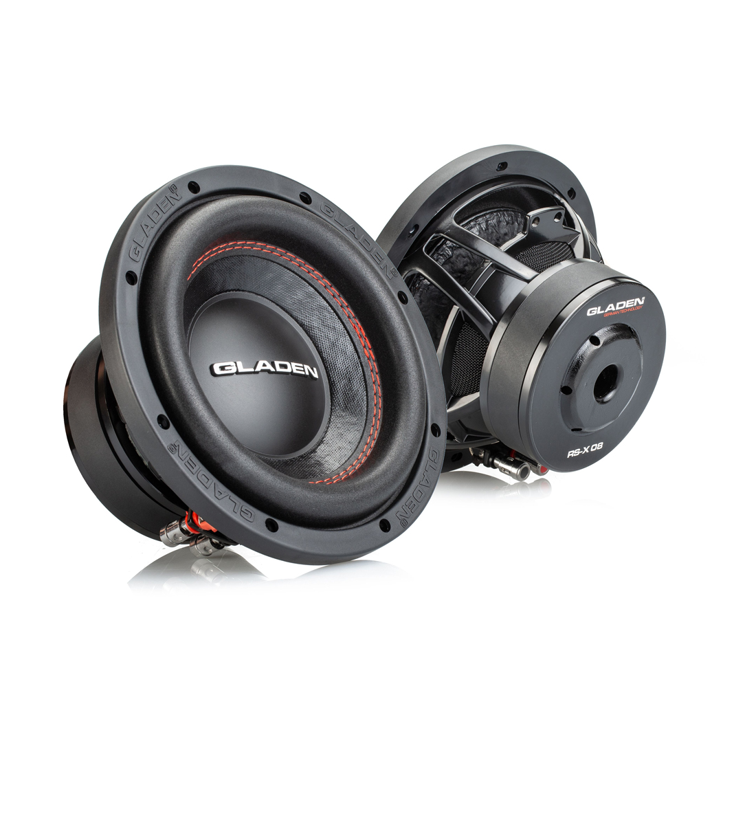 Gladen RS08 8 175W RMS 4-Ohm RS Line Subwoofer 