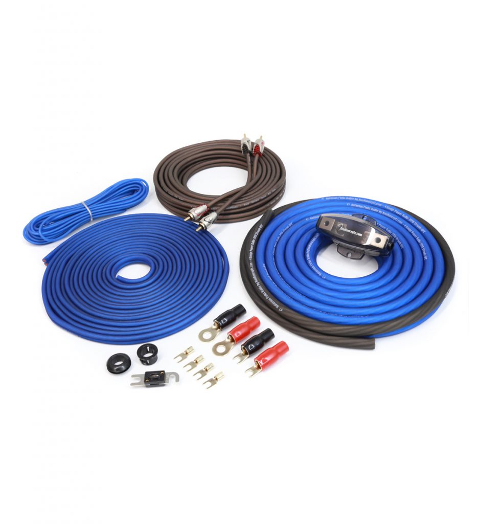 Knukonceptz Kolossus Complete 4 Gauge OFC Amplifier Installation Kit