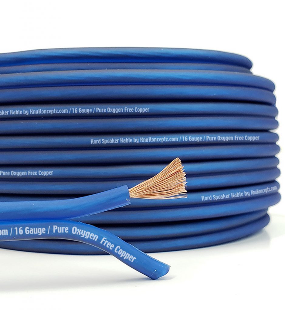 Knukonceptz Kord Ultra Flex 16 Gauge Speaker Wire BladeICE