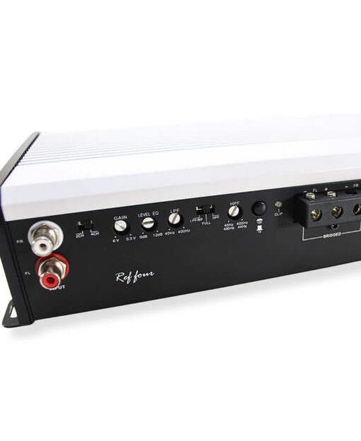 B2 Audio class A/B Ref Four 4CH 1200W SQ Amplifier 4-ohm Bridgeable - Image 4