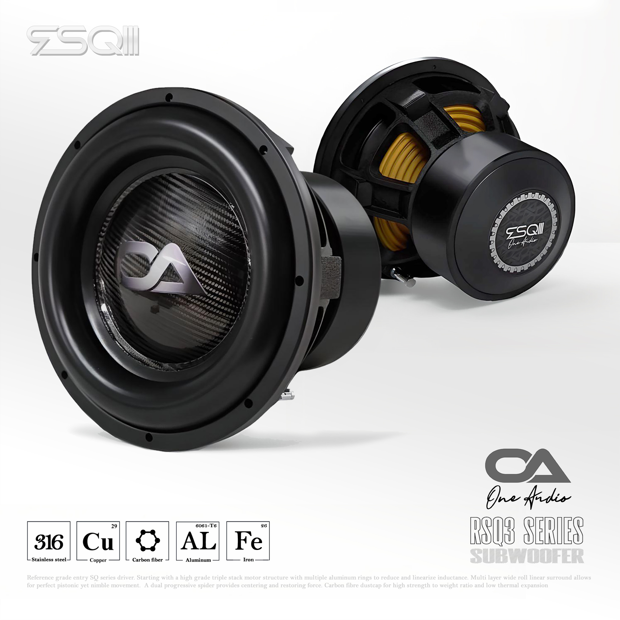 One Audio RSQ3 Series - Reference SQ Subwoofer - Image 2
