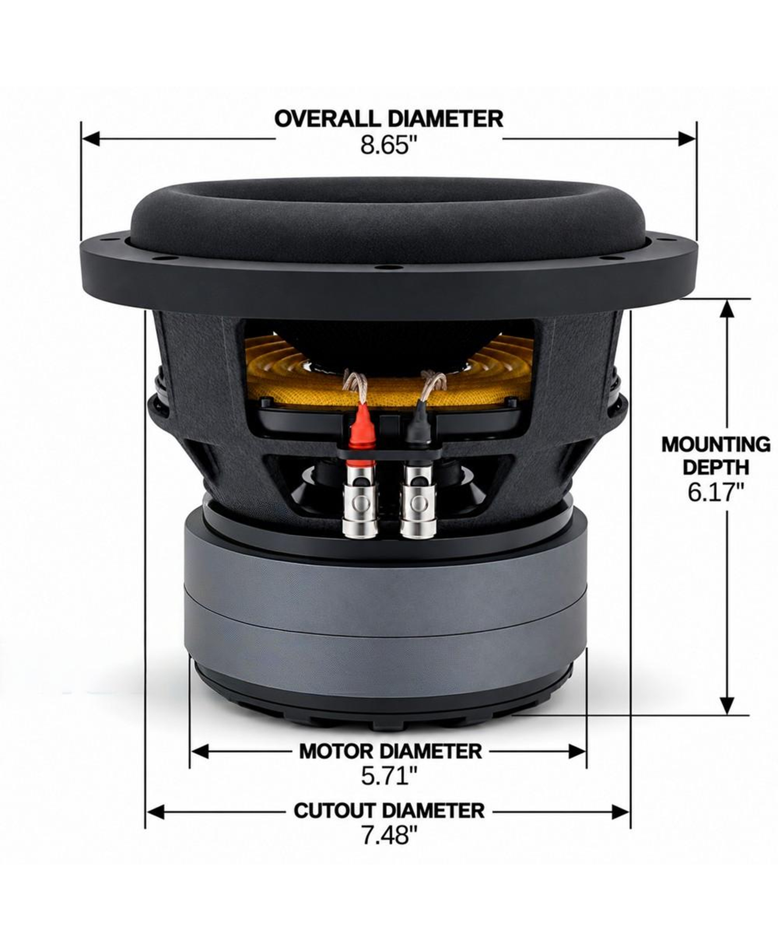 Fi Car Audio XV5 8" Subwoofer - Image 9